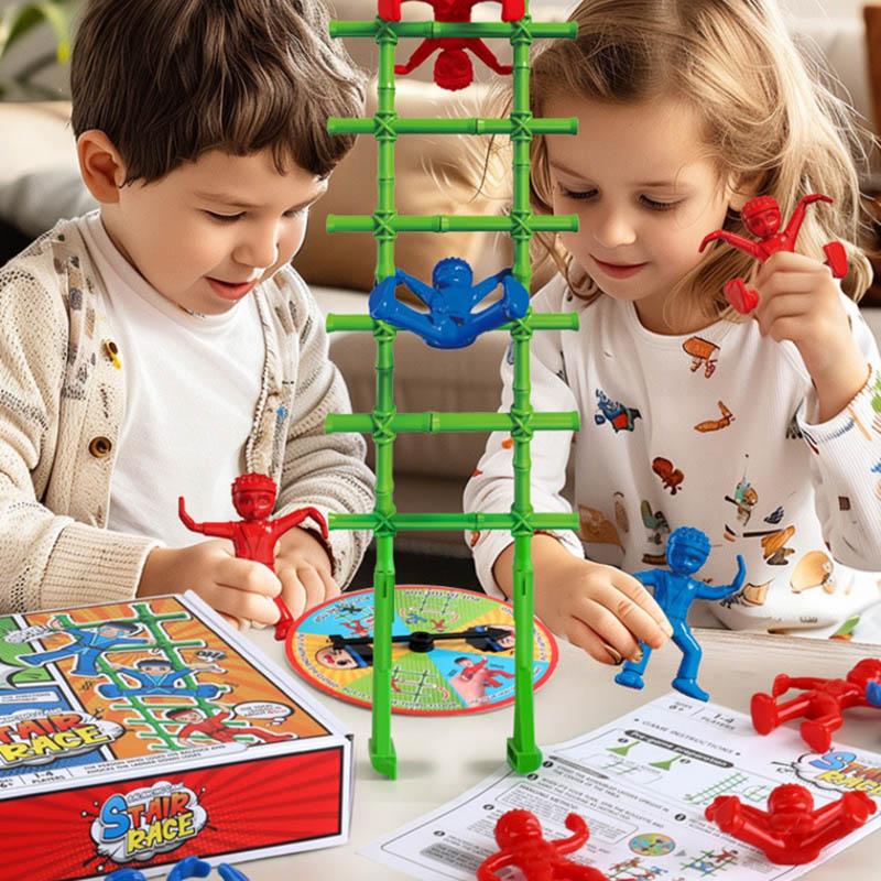 Puzzle Ladder Climbing Competition Multiplayer Interactive Competitive Stair Climbing Party Balance Games Kids Tabletop Game Toy