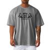 Übergroße lockere Mesh-Schnelltrocknende Kurzarm-Sportbekleidung Fitnessstudio Bodybuilding Fitness Laufshirts Herren Trainings-T-Shirts