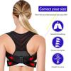 Adjustable Posture Corrector Breathable Back Straightener, Upper Back Brace Providing Pain Relief From Neck, Shoulder