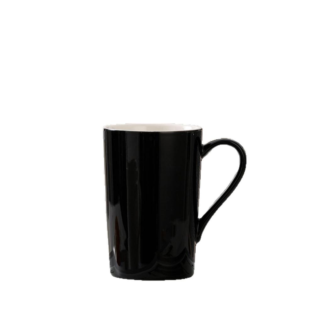 Black And White Ceramic Mug Creative Hotel Special Water Cup Couple Cup Homestay Feeling High Value Coffee Cup Simple