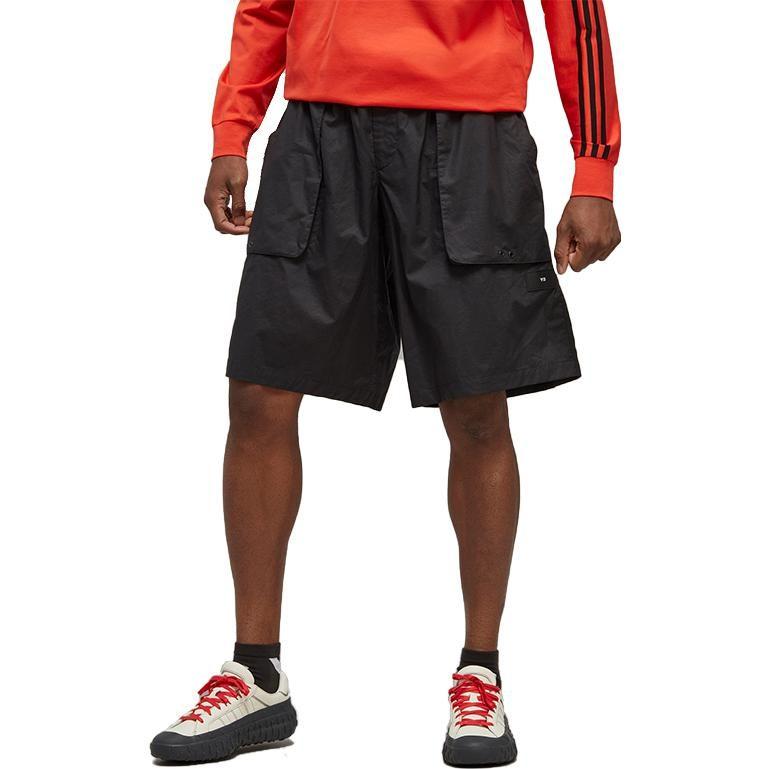 Y-3 wide-leg ripstop shorts H63026