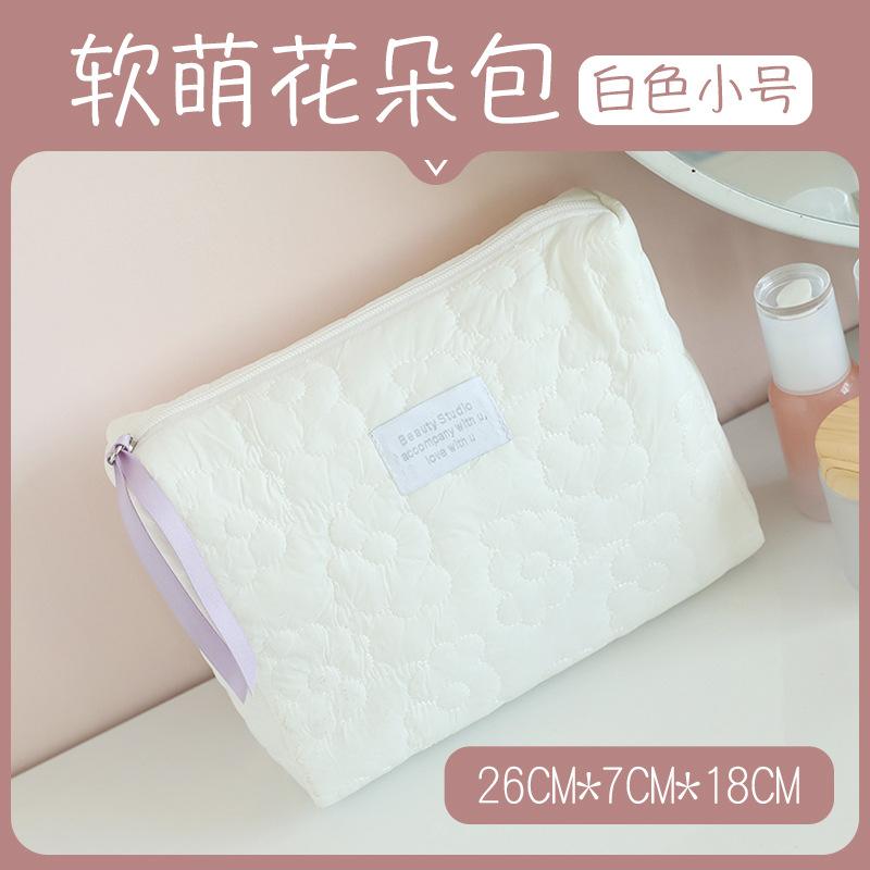 New light luxury cosmetic bag, storage bag, candy-colored toilet bag, mouth red envelope, girl portable storage bag