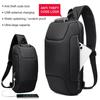 Borsa a tracolla antifurto Borsa a tracolla da viaggio Zaino a tracolla con porta di ricarica USB Zaino