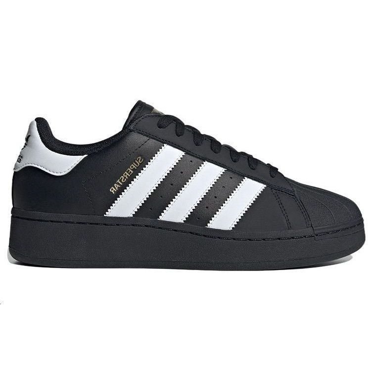 Adidas Superstar XLG Black Unisex Sneakers Core-Black Cloud-White Gold-Metallic IG9777