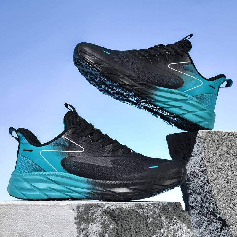 Big Size Running Shoes Men Women Sports Shoes Summer Sneakers Outdoor Jogging Athletic Training Shoes Soft Cushioning Breathable