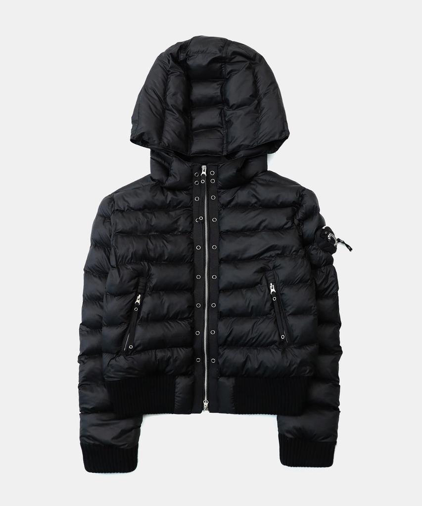 Badblood Viper 31-2 Hooded Short Puffer - Black