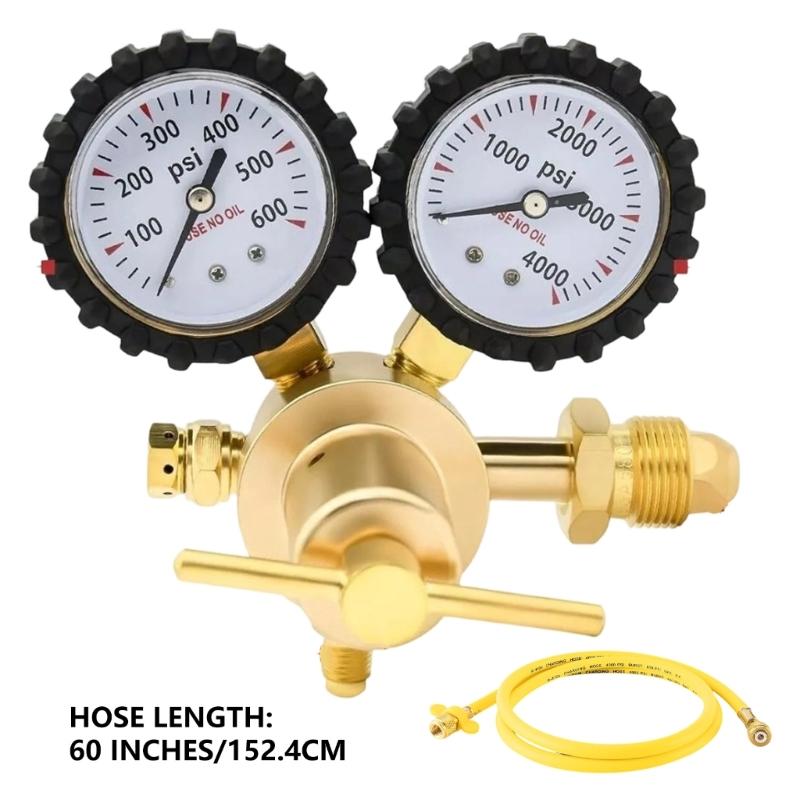 Nitrogen Regulator 1/4inch Male Outlet For Secure Connection And Long Lasting Performances In HVAC Environment