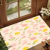 Warm Colors Rug Happy Easter Eggs Carpet Bedroom Decor Home Gift Alfombra Soft Carpets for Living Room Carton Rugs for Bedroom