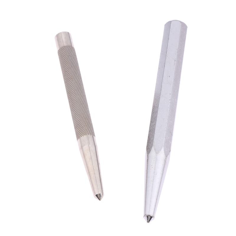 Hartmetall Körner Körner mit rutschfestem Griff Konischer Körnerspitze Körnerführung Metallbohrpunkt Körner Schlosser Meißel Körner