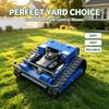 Multifunctional Crawler Remote Control Lawn Mower Tracked RC Grass Cutter Support OEM Customization