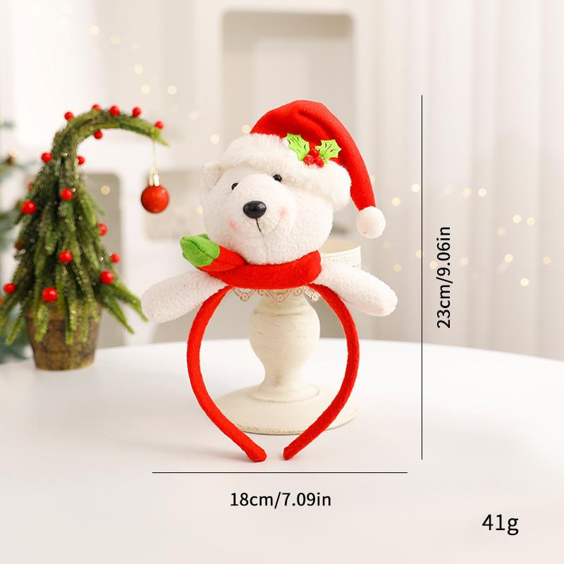 Christmas Penguin Deer Bear Headband Childrens Festive Hair Ornament For Parties
