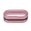 Mini Metal Haptic Push Slider 3 Layer Capsule Shape Inspired Finger Push Card Slider Toy for Travel