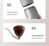 Portable Manual Coffee Grinder - Stainless Steel Burr for Pour-Over