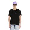 Jordan T Shirts Men's Black Crew Neck Moderate Straight Fit 889714-013