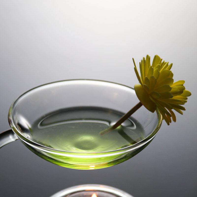 Lâmpada de Aroma Vidro Resistente ao Calor Aquecedor de Óleo de Vela Cria Ambiente Romântico para Casa Hotel Restaurante Difusor de Óleo Essencial