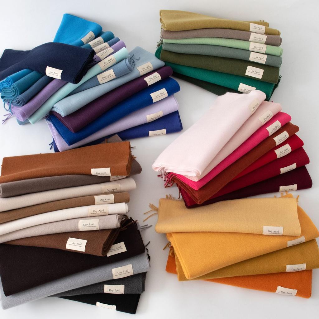 Solid Color Cashmere Wianter Warm Scarf Women Men Girls Ladies New Design Pashmina Winter Fashion Shawl Wraps Tassel Scarf