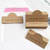 100 Stück Faltbare Handgemachte Liebe Schmuckverpackung Displaykarten Kopf-Anhänger Karton Für Schlüsselanhänger Halsketten Kleinunternehmen