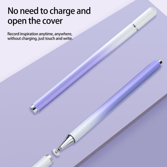 Touch Screen Pen Magnetic Cap Macaron Smooth Strong Color Gradient Sensitive Sturdy Writing