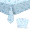 Bow Theme Party Supplies Bow Tablecloth Party Decoration Arrangement Props Tablecloth Atmosphere Tablecloth