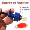 Red Worm Rubber Band Bait Clip, Available in Large and Small Sizes for Live Bait Clipping