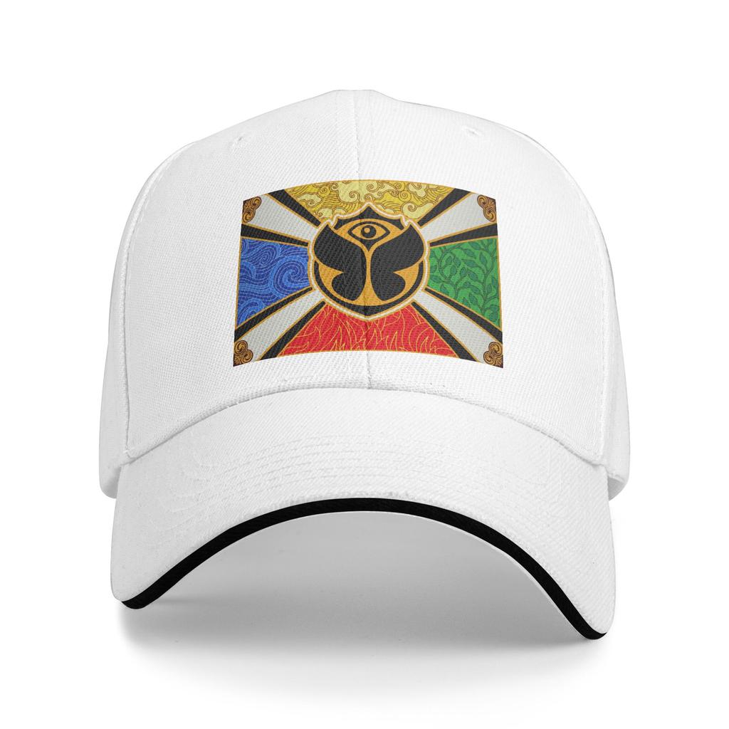 Personalized Tomorrowland Flag Baseball Cap Hip Hop Unisex WoUnisexs Adjustable Dad Hat Summer Snapback Hats