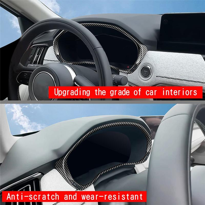 Precise LHD Car Accessories Front Dashboard Speevdometer Meter Strip Car Instrument Cover For Mazda CX-80 CX80 2024 2025