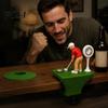 Mini-Golf-Putter Flaschenöffner mit integrierter Metallklinge und drehbarer Klemme, Golfergeschenk für Golfer Design Magnetischer Kappenfänger Fänger, Lustig