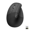Logitech Lift Ergonomic Vertical Mouse For Left-Handed - Black / Graphie, 910-006474