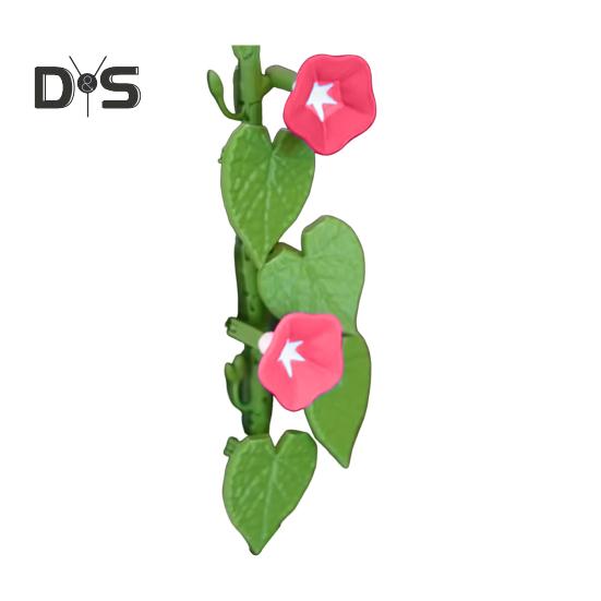 

1/2/3/4 шт. Магнит на холодильник Morning Glory с шарнирными стеблями, виноградными цветами, растениями, магнит на холодильник для домашнего офиса, кухни, шкафчика, украшения 1pc розовый