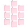 10PCS Zipper Documents Pouch Waterproof Tear Resistant A5 Paper Size Document Organizer Bag