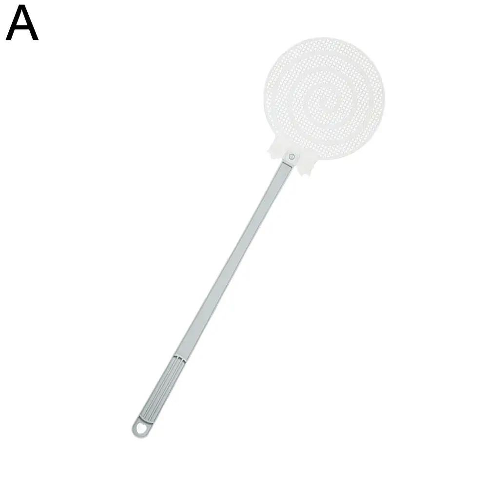 Fly Swatter Cute Shape Bug Swatter Plastic Plastic Fly Fly Flyswatter Slip Plastic Design Swatter Swatter T1B4 белый