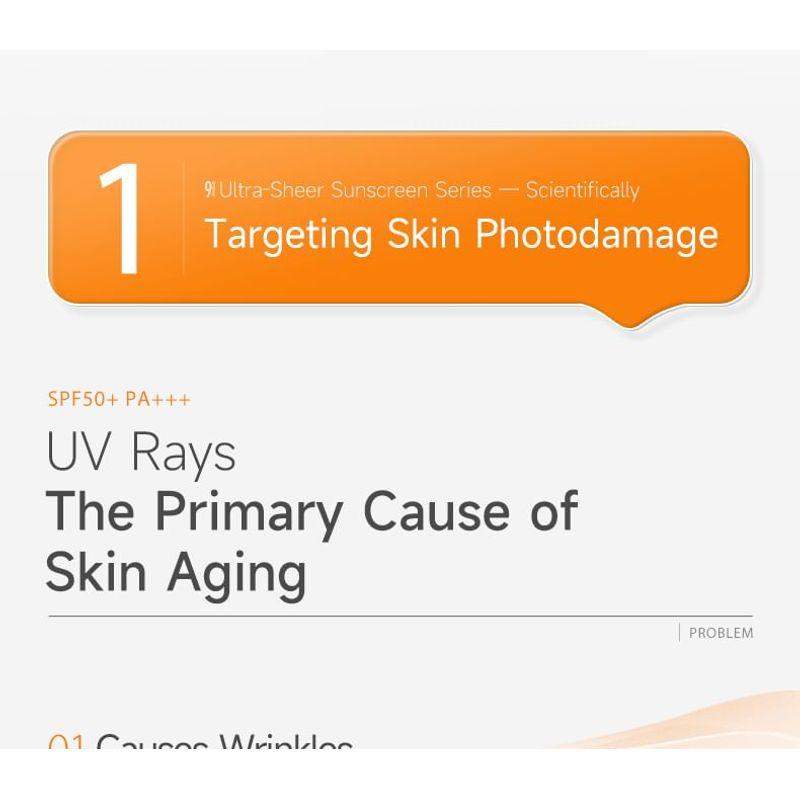 934 - Lightweight Oil-Control Sunscreen Lotion SPF 50+ PA+++