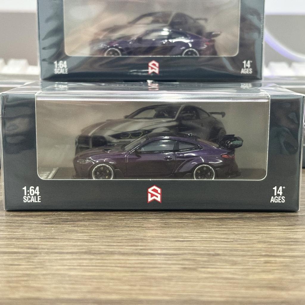 Street Weapom SW 1:64 G82 M4 Diecast Model Car