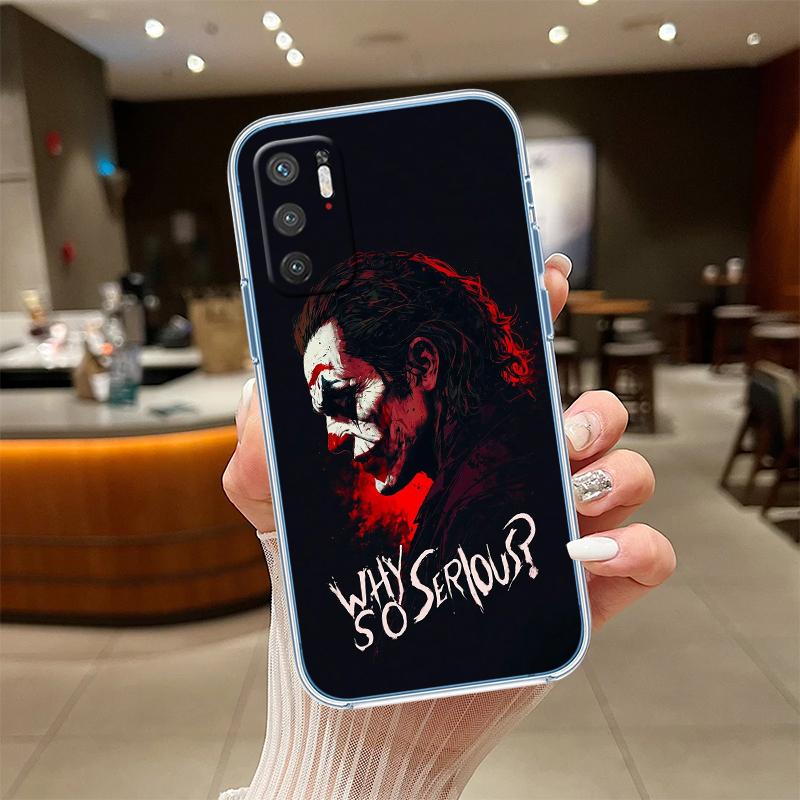 RE40 Joker Transparent Phone Case for Motorola Moto G10 G20 G30 G31 G32 G34 G35 G41 G42 G50 G51 G52 G55 G60 G60S G62 G71 G72 G75