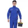Workwear Suits Unisex Breathable Cotton Safety Uniforms for Construction Workshop Use Color Fade Proof Custom Design Work