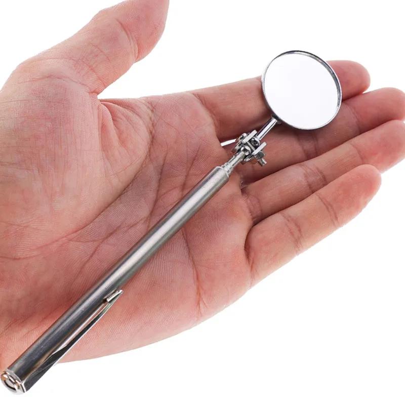 Scalable Stainless Steel Aquarium Betta Mirror Fish Tank Round Mirror for Fish Betta Flowerhorn Cichlid Training 3cm 5cm