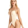 Underwear Backless Body Shapewear Seamless U Plunge Bodysuit Bridal Shaper Adjustable Strap Cut Out Brassiere Bodysuit