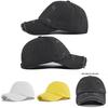 Vintage gewaschene Distressed Baseballkappe Verstellbarer Sonnenhut für Paare Cl751-1 Schwarz