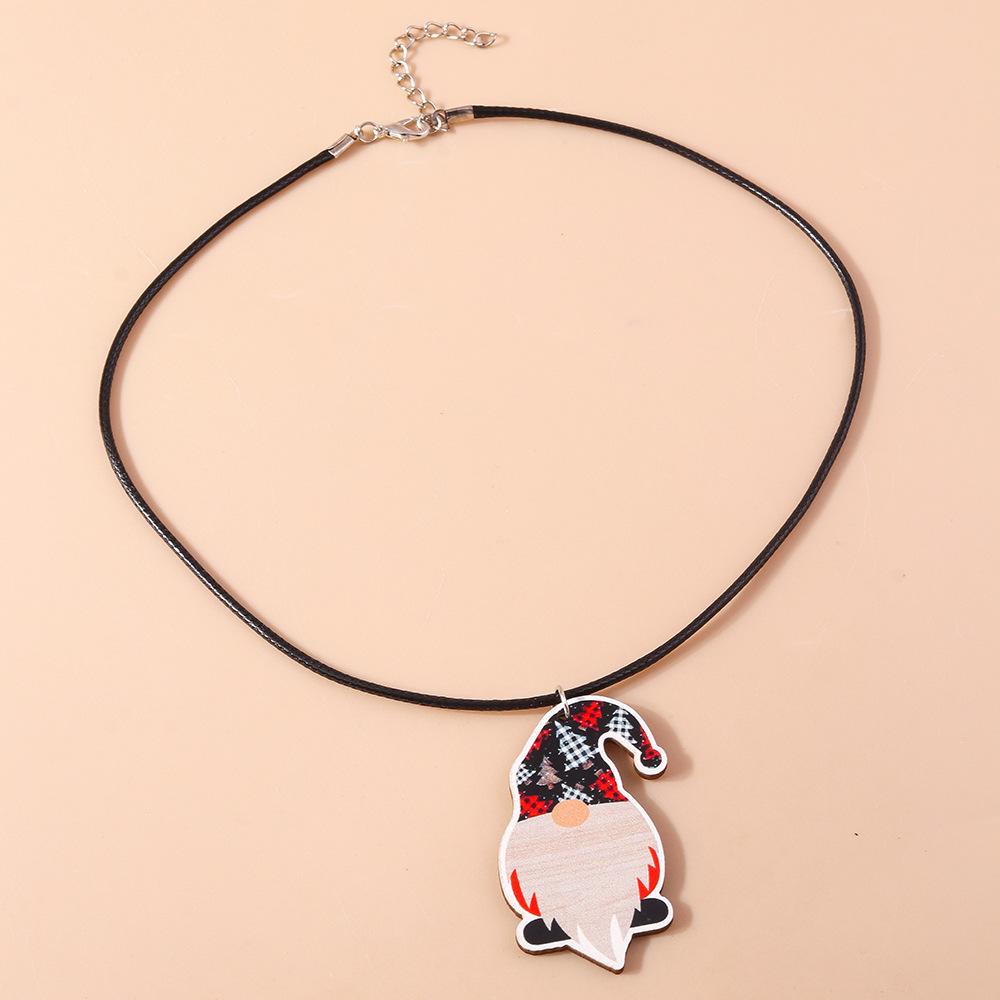 

Santa Claus Necklace: Creative Christmas Clavicle Chain
