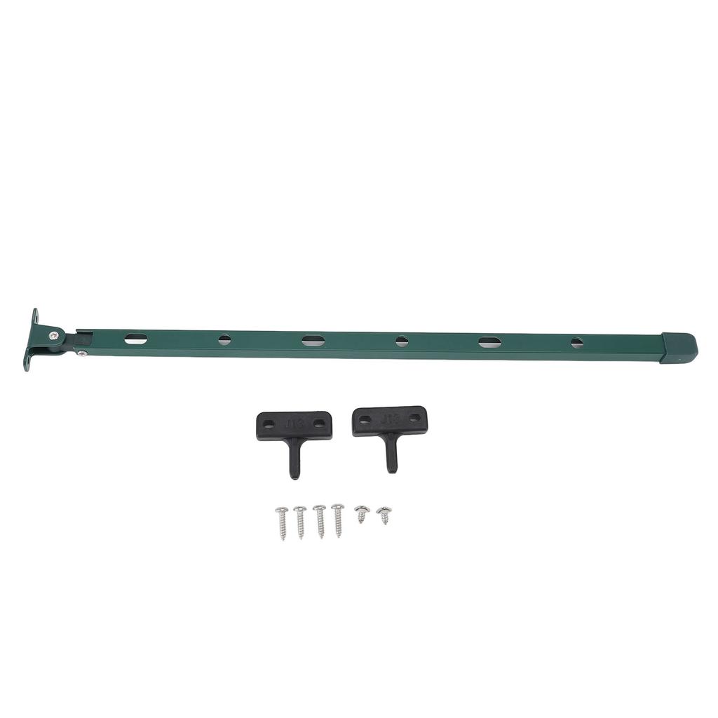 Greenhouse Window Stay Sturdy Aluminum Manual Greenhouse Roof Vent Opener Bar Kit with 6 Screws