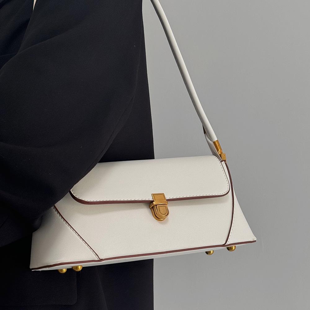 2026 Retro French Niche Second-Hand Baguette Handbag for Women