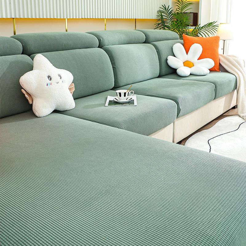 Dust-proof Homestay Seat Cushion Lazy Sofa Cover Cover Summer Living Room New Simple Seat Cushion Elastic Universal Non-slip