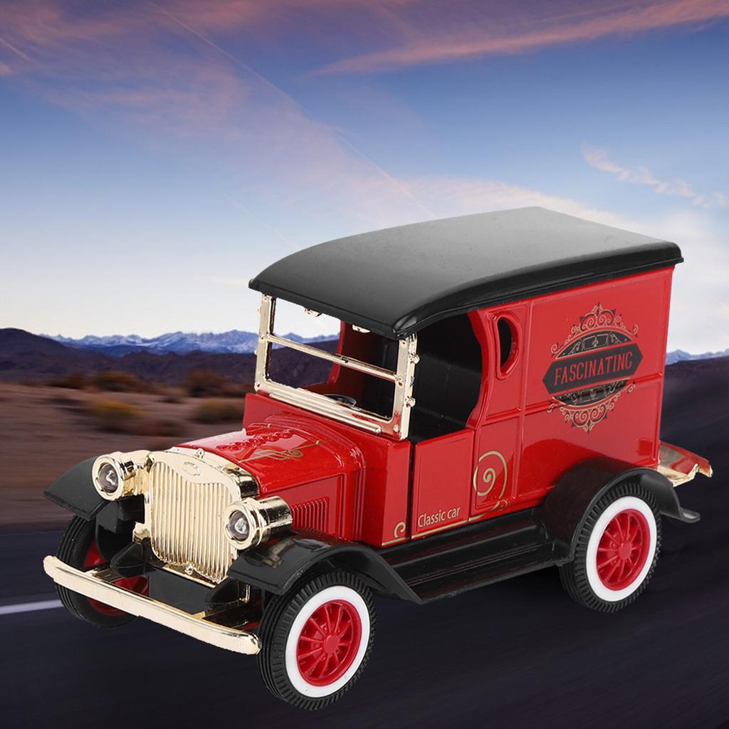 1: 32 Scale Child Kid Pull Back Car Toy High Simulation Vehicle Model with Light SoundRed
