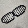 Single Line Grille Grill For BMW X6 G06 M50i M50d X6M F96 2019-2025 Front Bumper Front Kidney Grille Gloss Black Bodykits Tuning