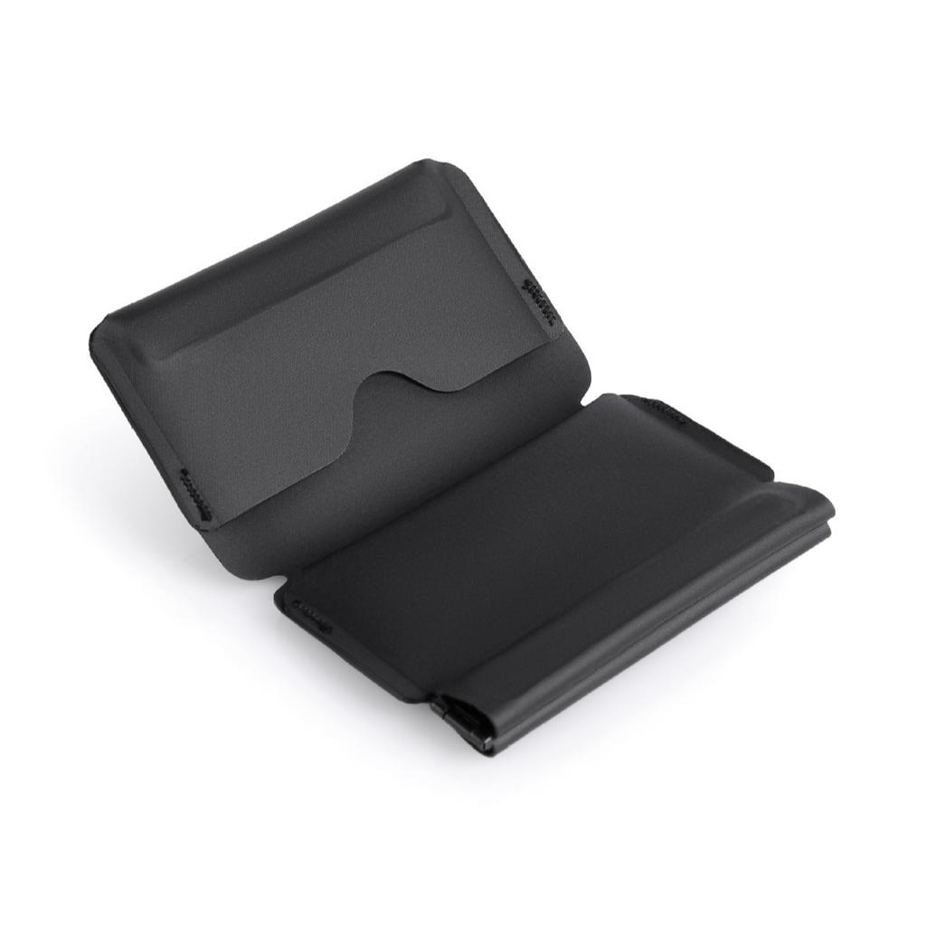 Portable Ultra-light ID Business Card Holder Mini Folding Wallet Multiofunctional Magnetic Buckel Coin Purse EDC Pouch