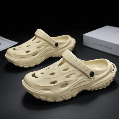 Men A5052 Soft EVA Clogs Closed Toe Beach Garden Sandals Outdoor Commuting Lightweight Footwear Comfortable Shoes Breathable