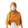 Headscarf Hat with Bright Bead Pleated Design Solid Color Shawl