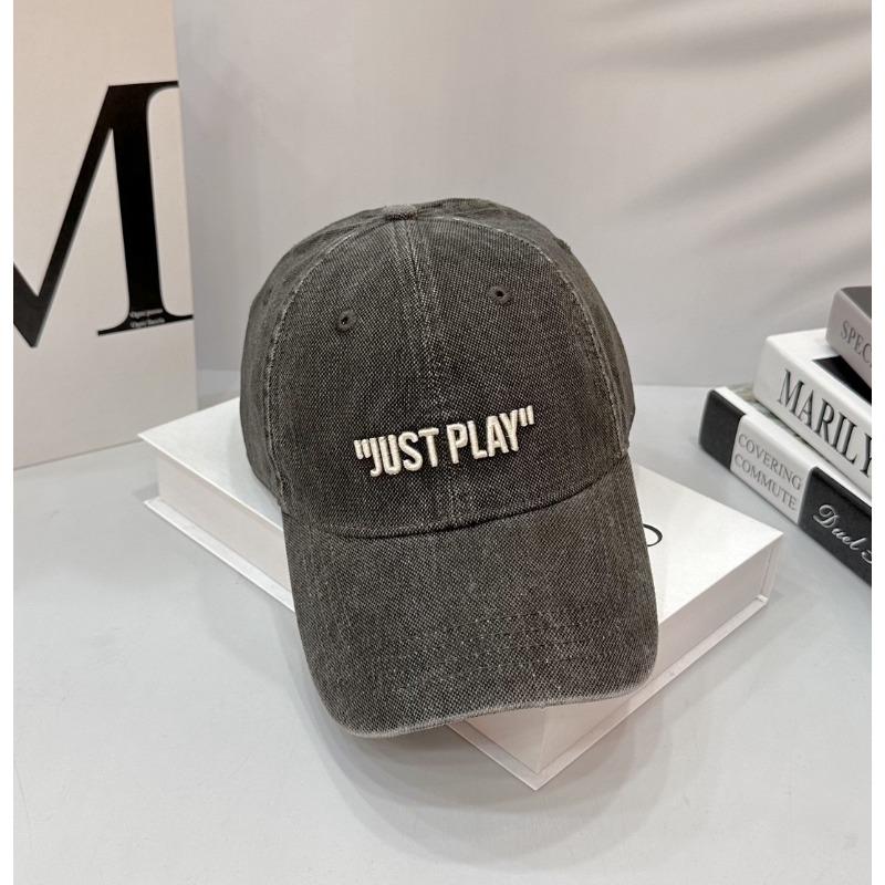 

Three-dimensional letter baseball cap men s and women s big head circumference fashionable versatile blue cap tide One size чорний колір сірий