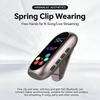 Noise Reduction Bluetooth Headphones Color Screen Wireless Earbuds Clip-On Earphones  Indoor Use