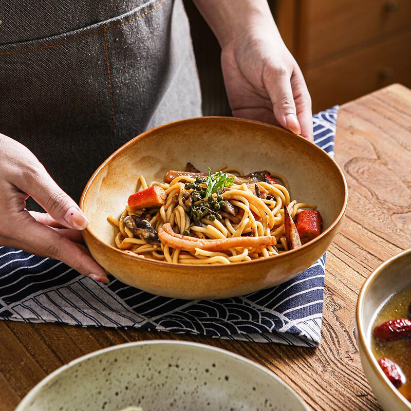 Deou Starlight Japanese Retro Ceramic Bowl